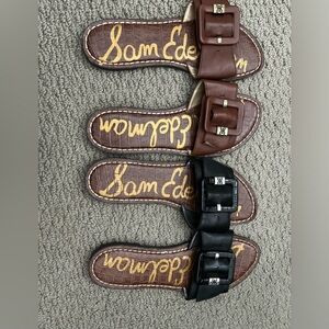 Two pairs of Sam Edelman Granada Sandals size 7